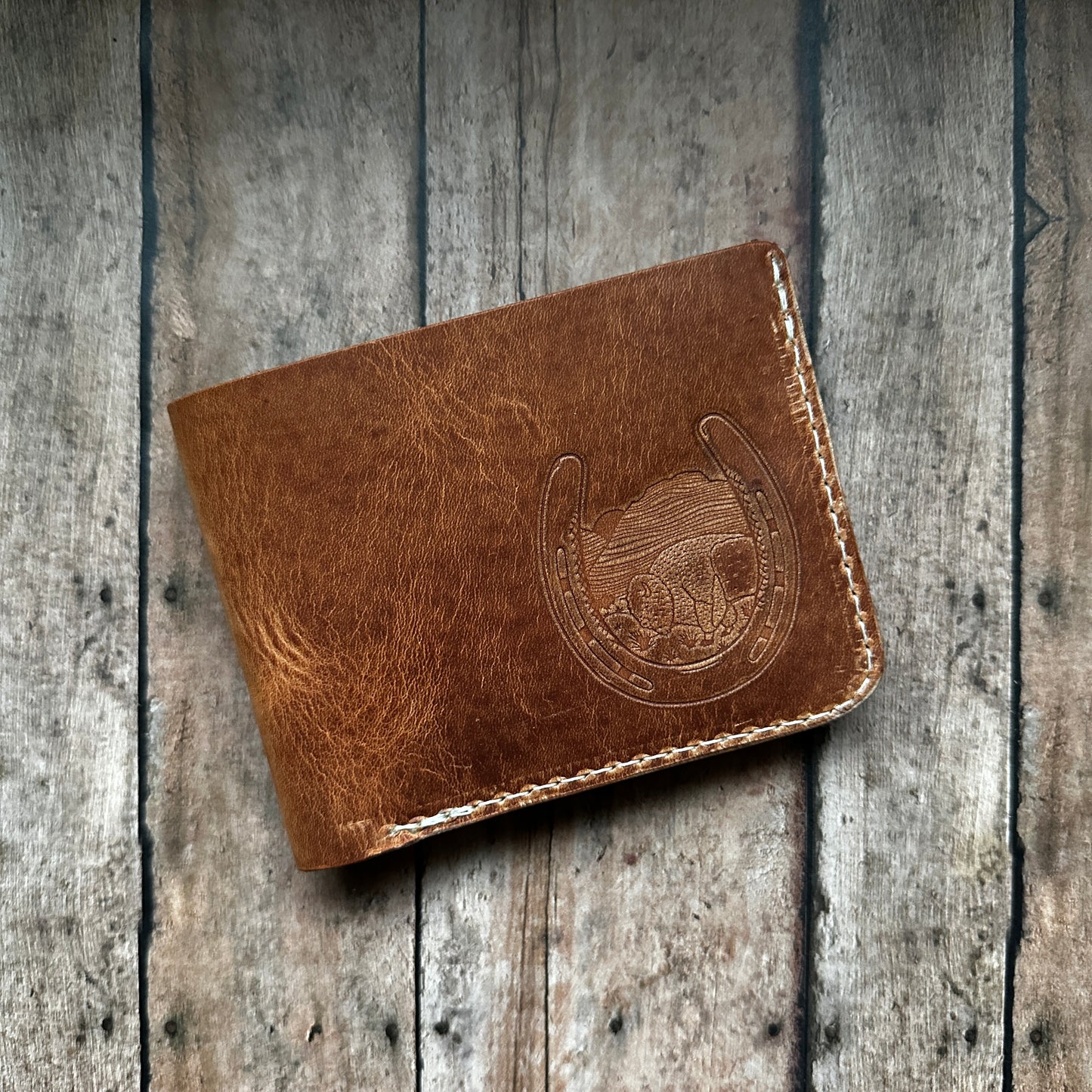 The Morgan Wallet in Natural