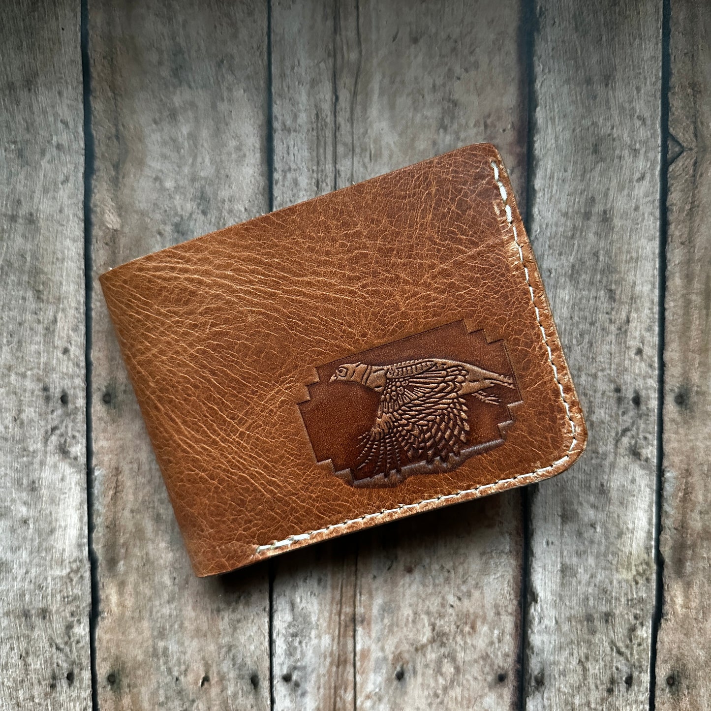 The Morgan Wallet in Natural