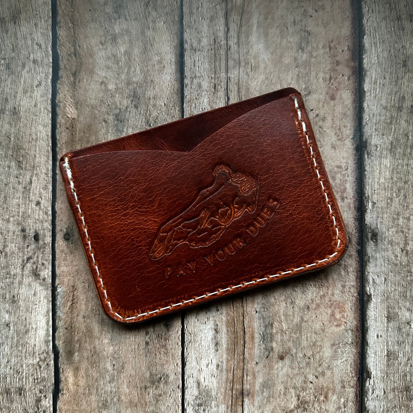 The Leigh Wallet in Old English