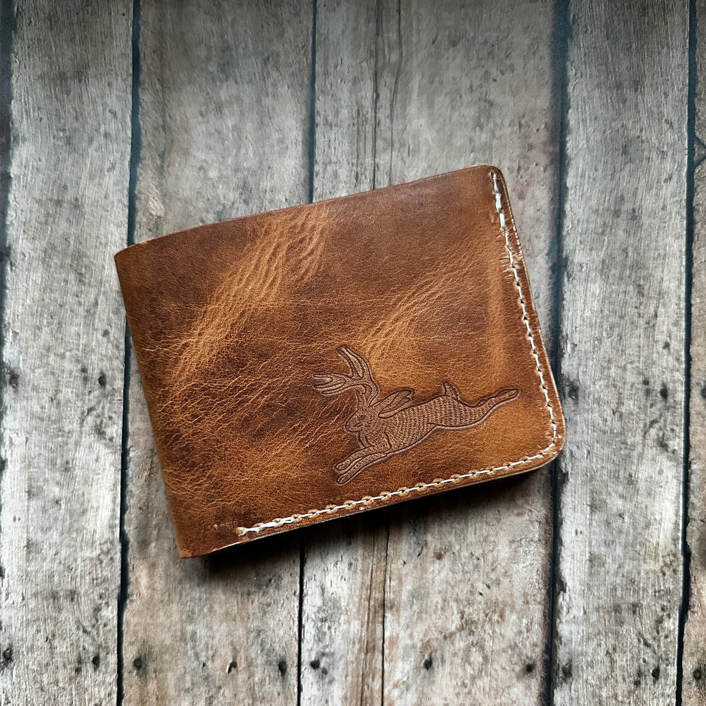 The Morgan Wallet in Natural