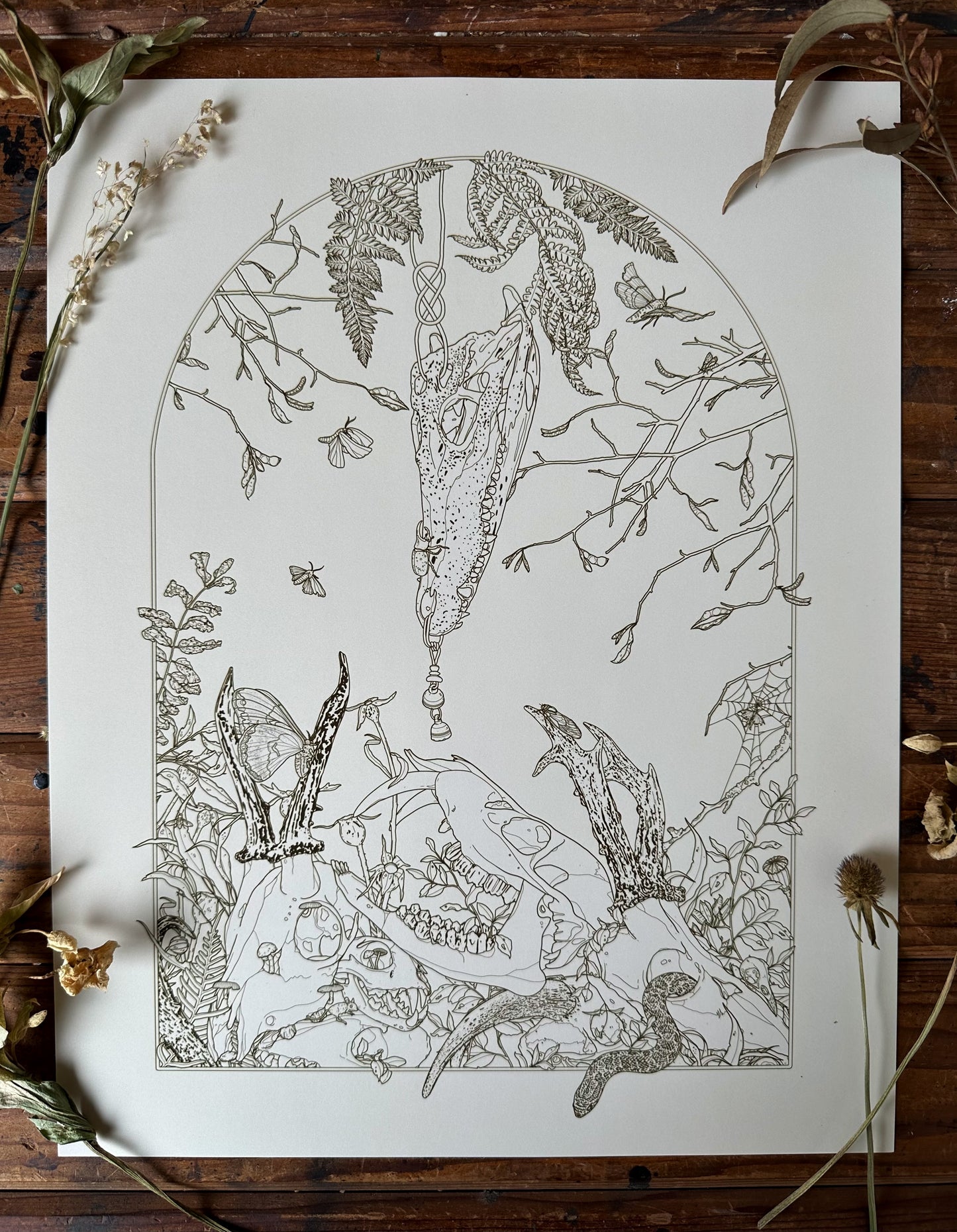Little Death Print (Line Variant)
