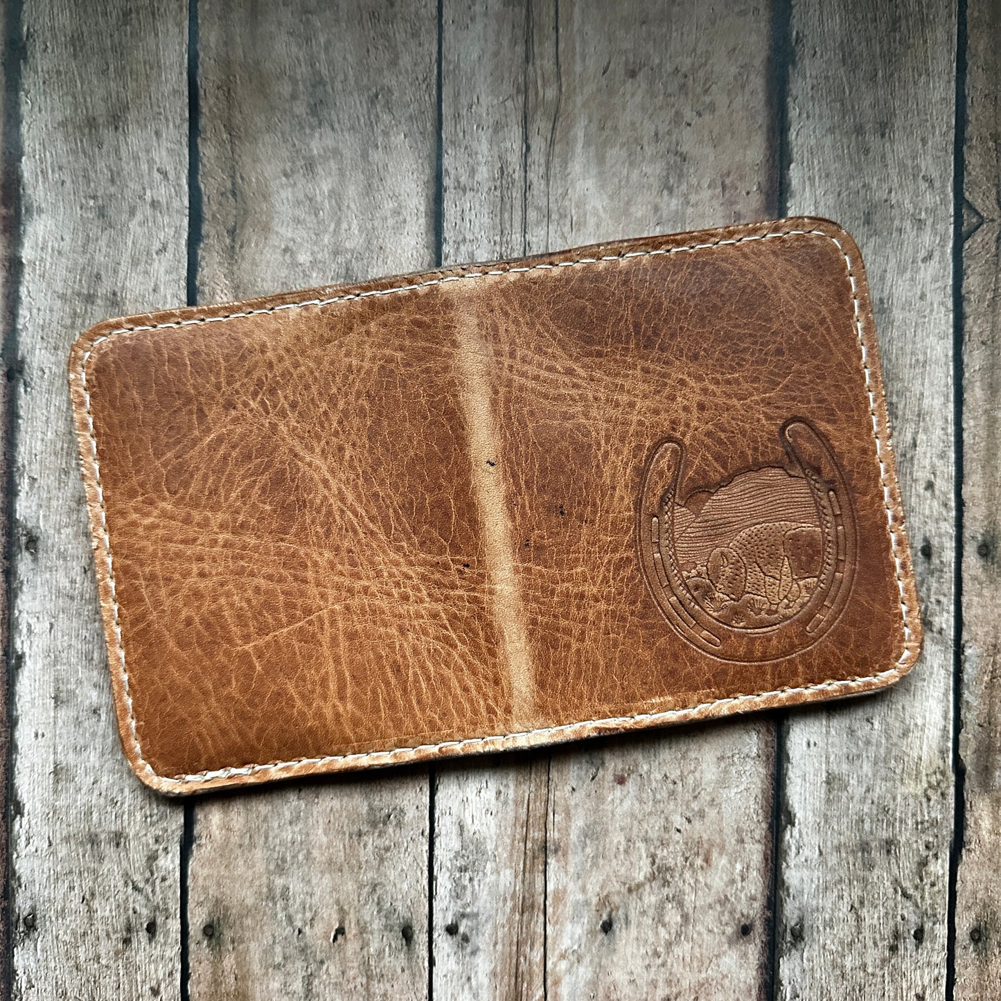The Colt Wallet in Natural