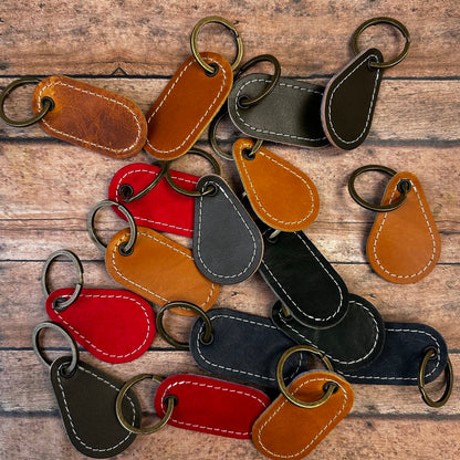 Reclaimed Pennant Flag Keychain