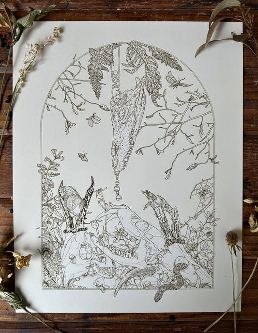 Little Death Print (Line Variant)